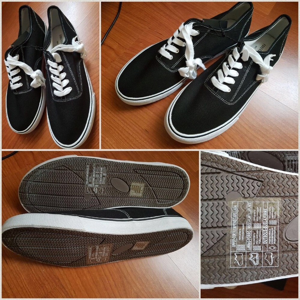 Forever 21 canvas sneakers men's